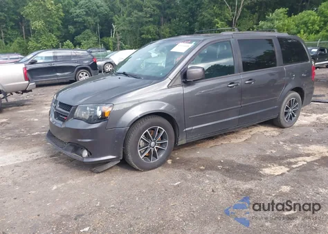 2017 Dodge Grand Caravan Gt из США, поврежденный, VIN 2C4RDGEGXHR873265